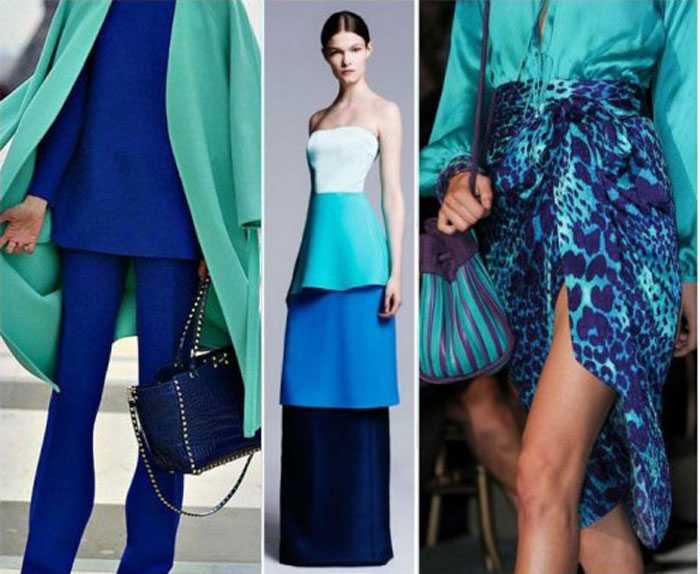 С чем носить синюю юбку: модные образы 2020 года