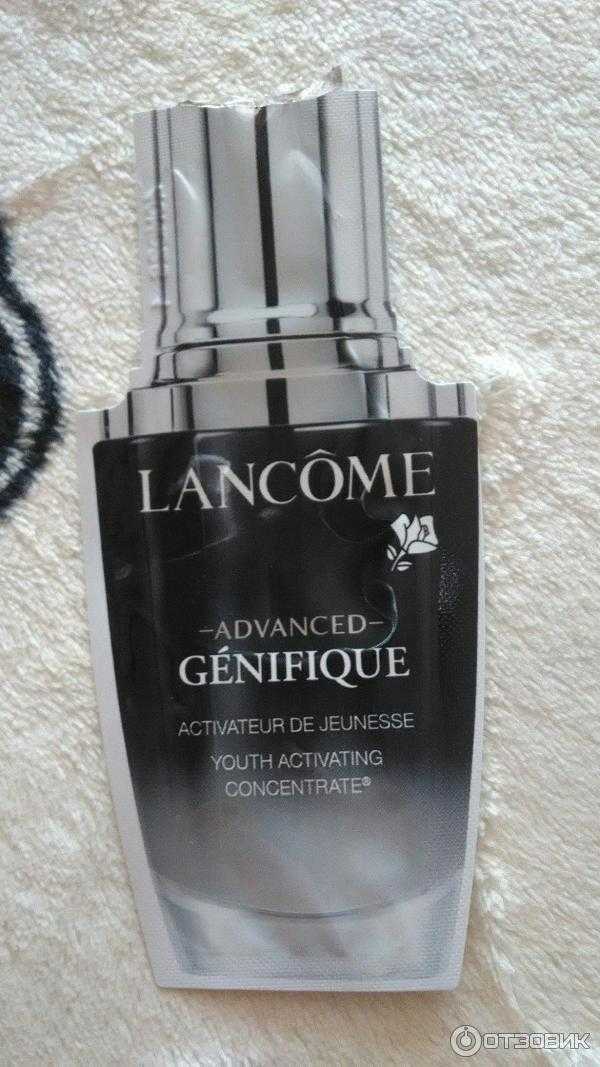 Lancome genifique - антивозрастной уход за кожей лица: обзор средств, применение, отзывы