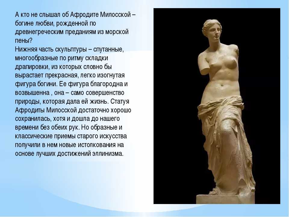 Афродита — богиня любви и красоты