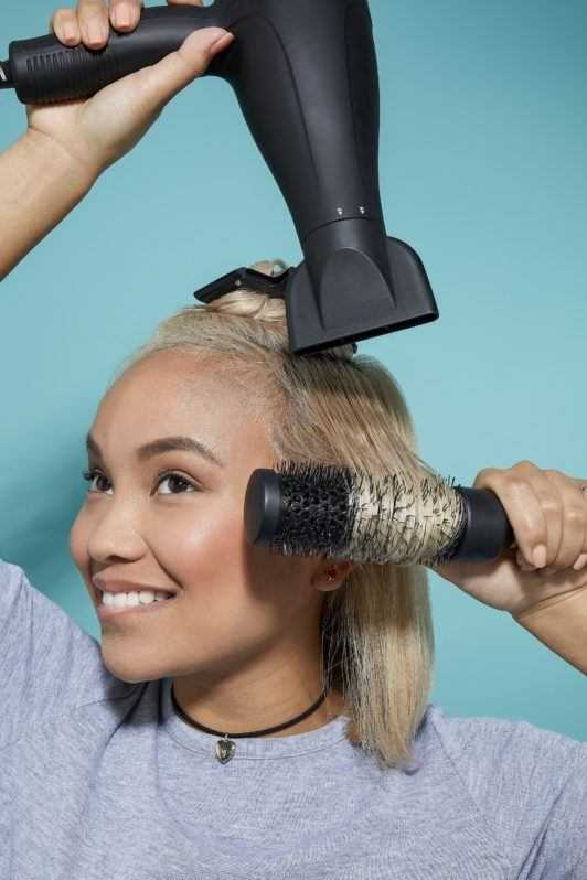 Как уложить волосы феном самой себе в домашних условиях