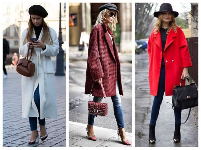 Пальто оверсайз: женские длинные и короткие безразмерные модели, фото