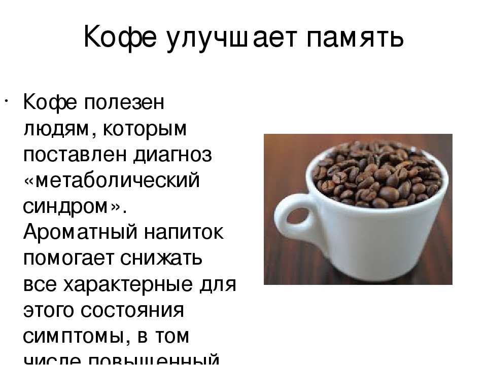 Польза молотого кофе
