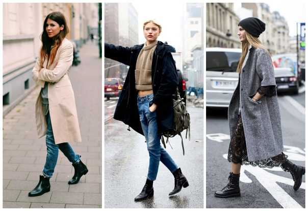 С чем носить черное пальто: 25 образов | trendy-u