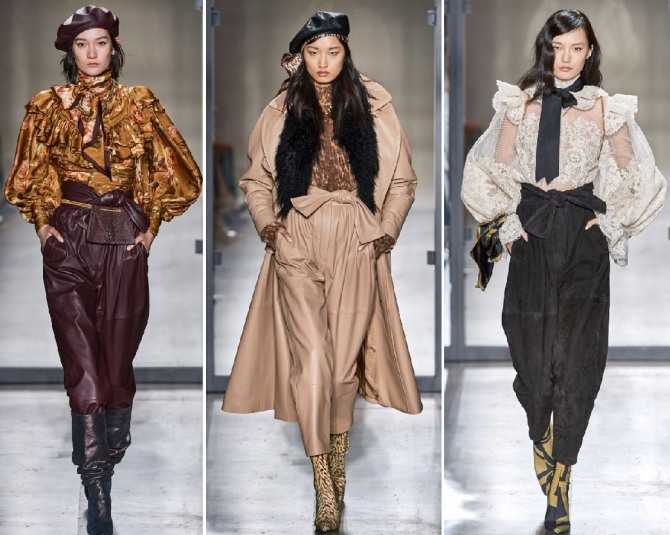 Модные женские брюки осень-зима 2021–2022 года: новинки, фото