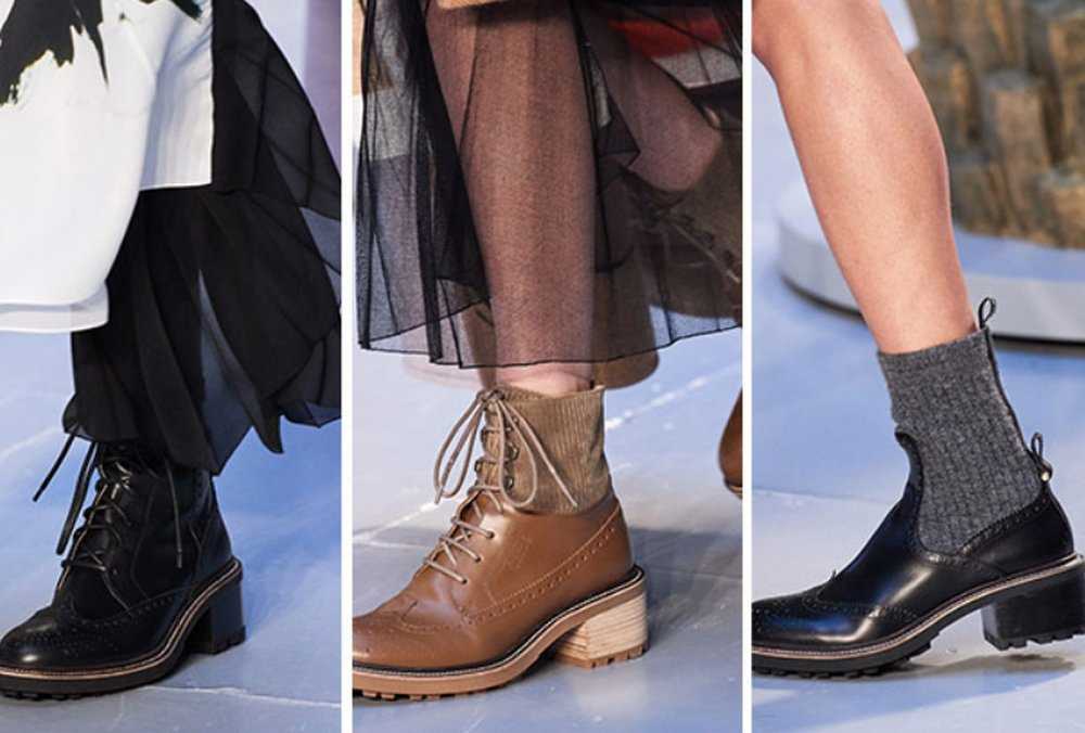 Модная женская обувь осень-зима 2020-2021: тренды