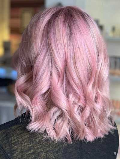 Описание цвета волос розовое золото: как правильно выбрать краску