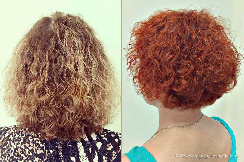 Химическая завивка волос: фото до и после, что это такое, вредна ли она и как долго держатся кудри, противопоказания, этапы выполнения перманента и механизм действия