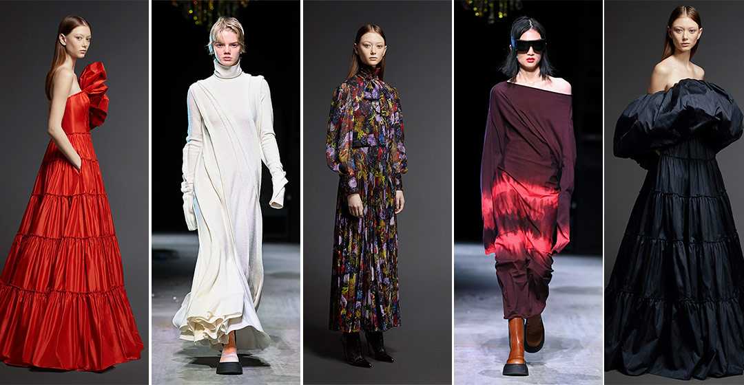 Модные платья осень-зима 2021-2022