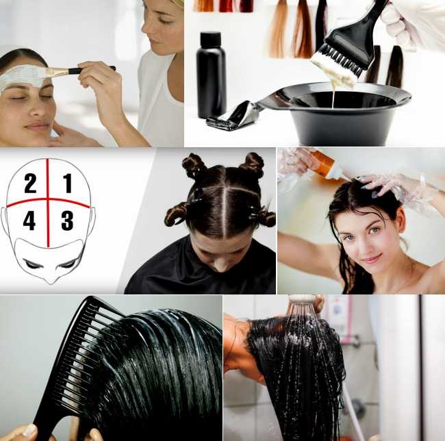 Как покрасить корни волос в домашних условиях самой - инструкция