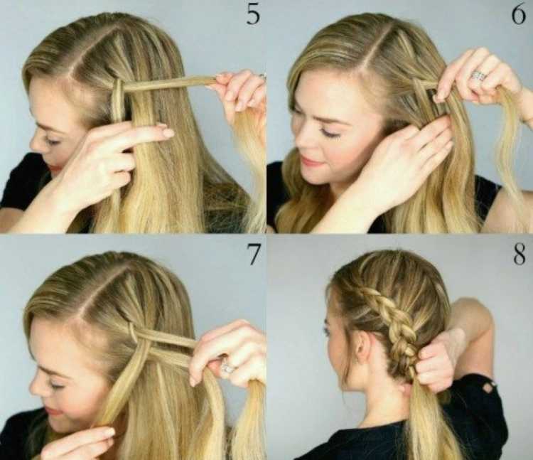 Как заплести красивую косу самой себе фото инструкции - уход за волосами