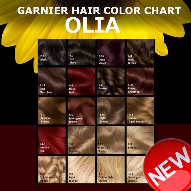 Краска для волос garnier — палитра и необходимые советы по окрашиванию