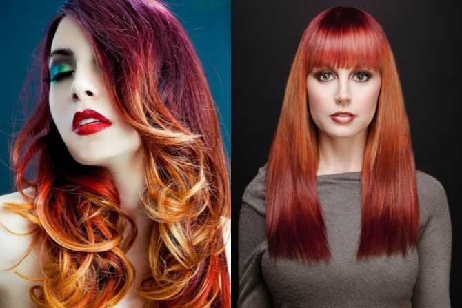 Омбре на рыжие волосы представлено несколькими способами Рассмотрите каждый из них и научитесь ухаживать за шевелюрой после окрашивания