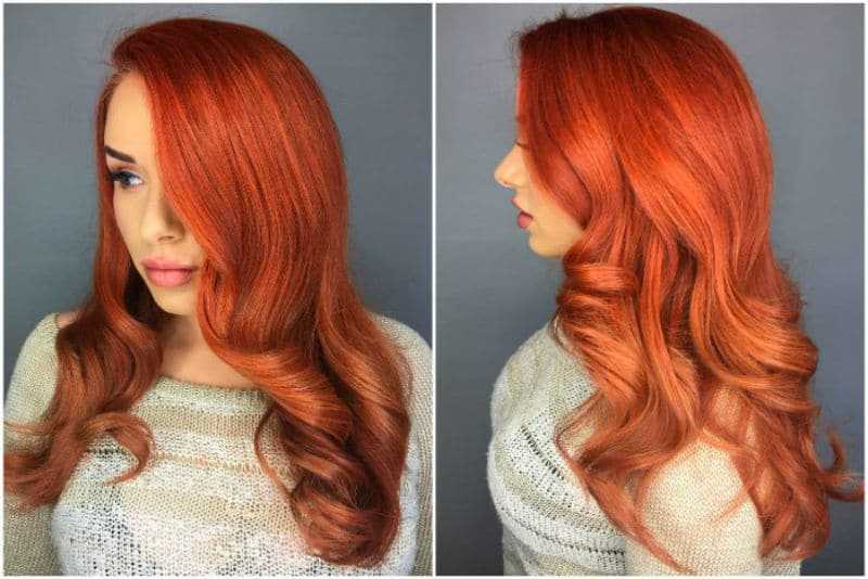 Омбре на рыжие волосы — модные оттенки на рыжее омбре, фото - уход за волосами