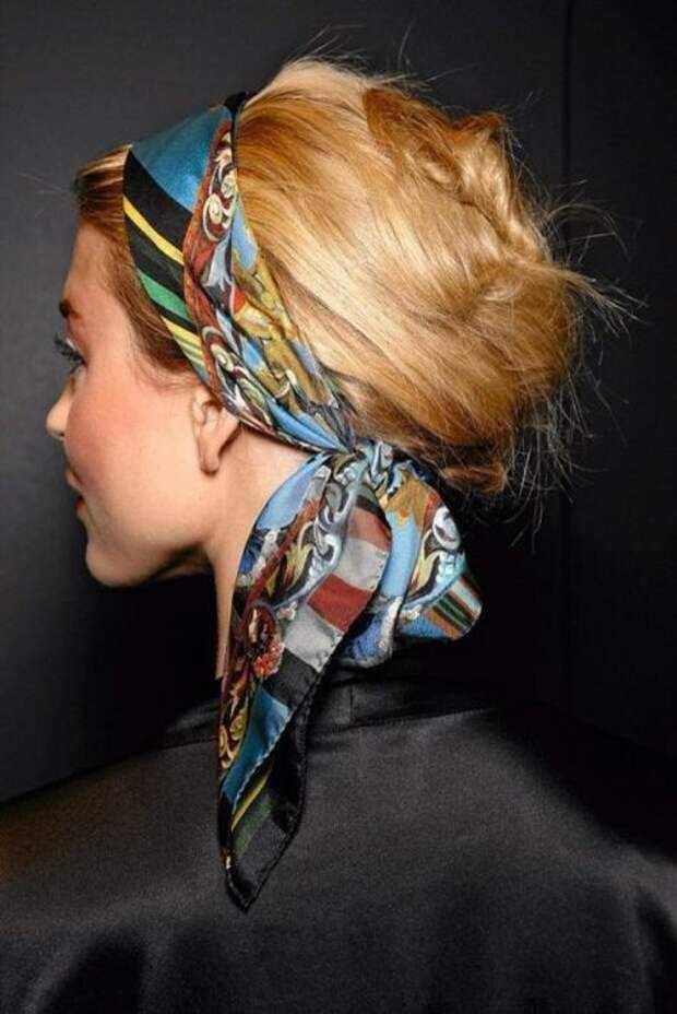 Как правильно и красиво повязывать платок на голову разными способами