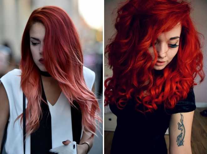 Потрясающие рыжие волосы [50 фото] — модные оттенки 2018