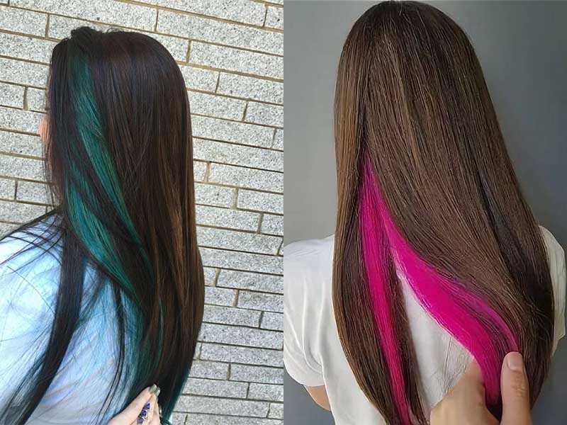 В какие цвета можно покрасить темные волосы подростков