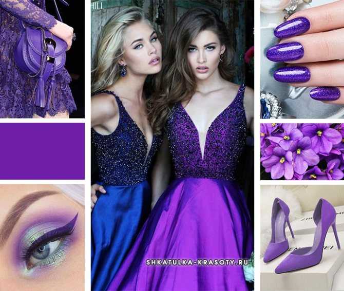 С какими цветами сочетается фиолетовый цвет в одежде и как его комбинировать с другими Как и с чем носить фиолетовую одежду БРЮКИ, ЮБКУ, ПЛАТЬЕ и тд