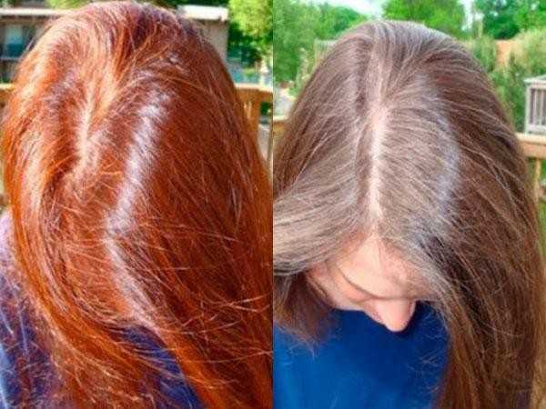 Как смыть хну с волос до натурального цвета в домашних условиях