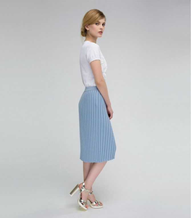 Плиссированная юбка (плиссе): с чем носить, миди, длинные, фото
