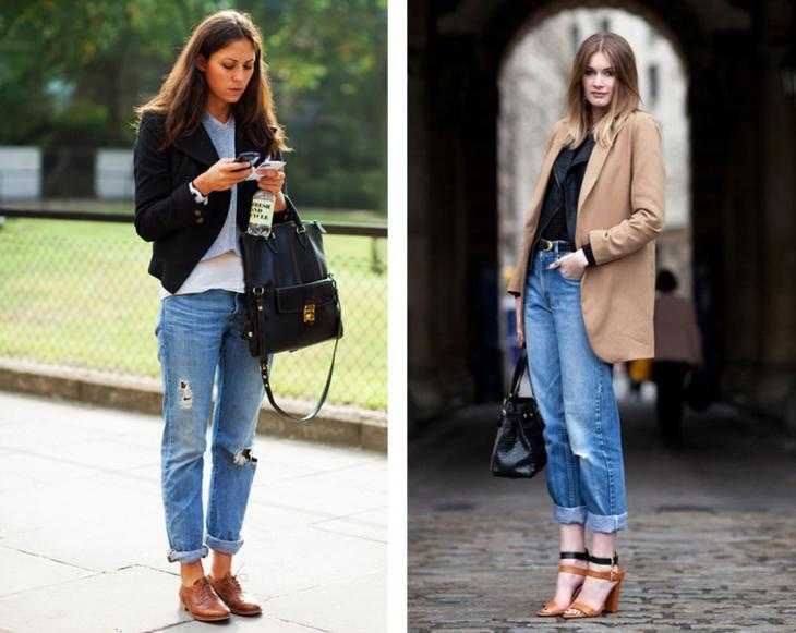 Модные джинсы бойфренды: особенности, с чем носить, кому идут?