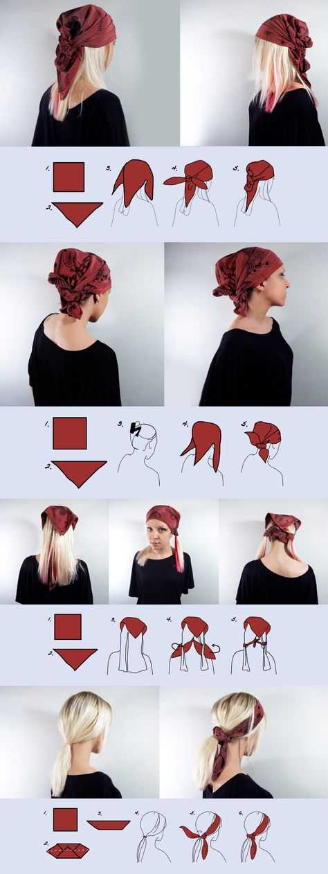Как красиво завязать платок на голове (53 фото), видео лучших сочетаний