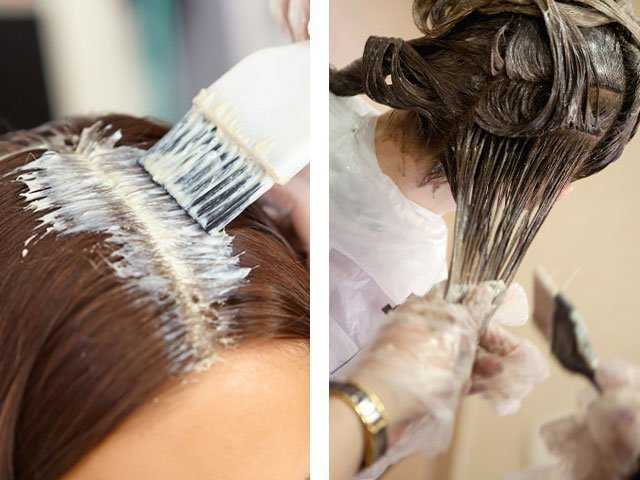 Двойное окрашивание волос: как покрасить в два цвета со светлым и темным, половину головы на средние и короткие в домашних условиях
