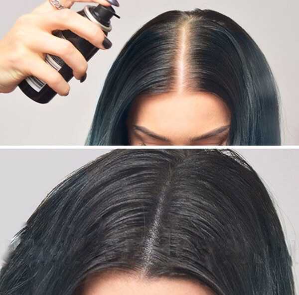 Как оттенить волосы в черный цвет