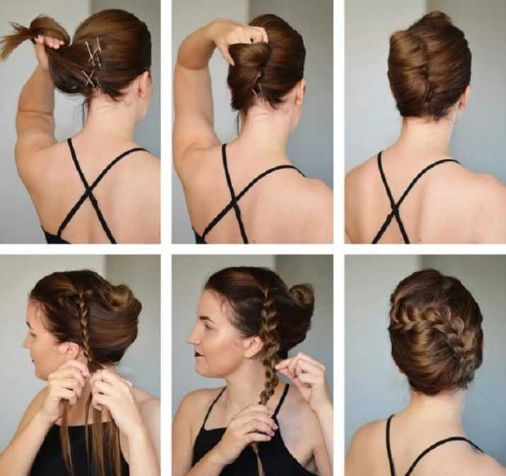 Простые пучки из волос — как сделать, фото и видео