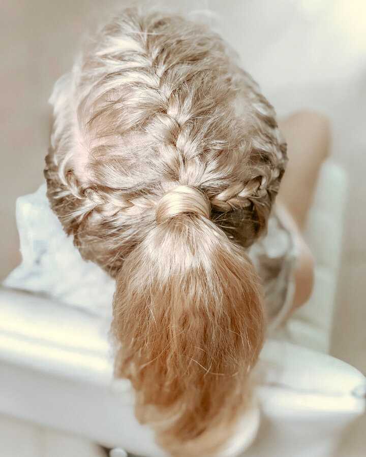 2021 плетение кос на короткие волосы за 5 минут