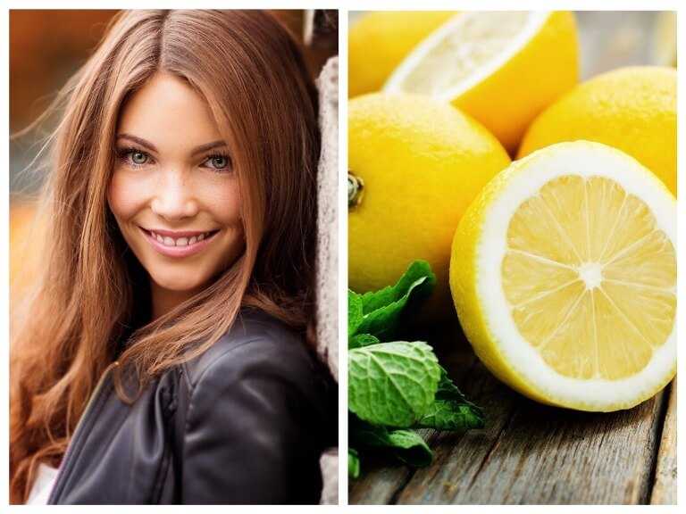 Лимон для волос