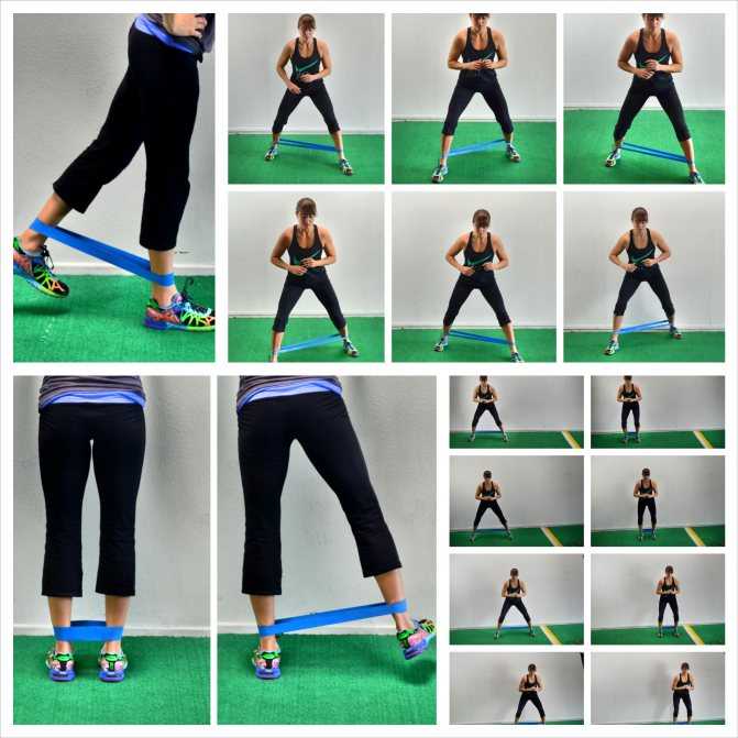 Упражнения с лентой - тренируем все группы мышц с использованием эластичной ленты