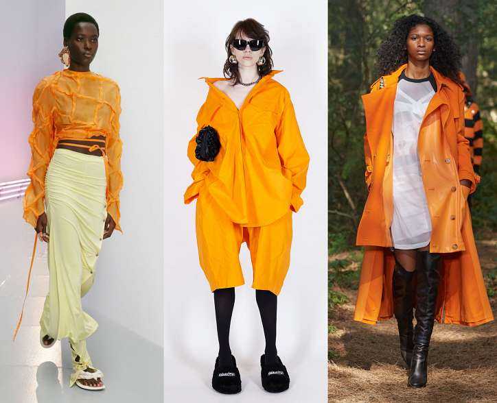 Модные цвета осень-зима 2021-2022 пантон. нью-йорк