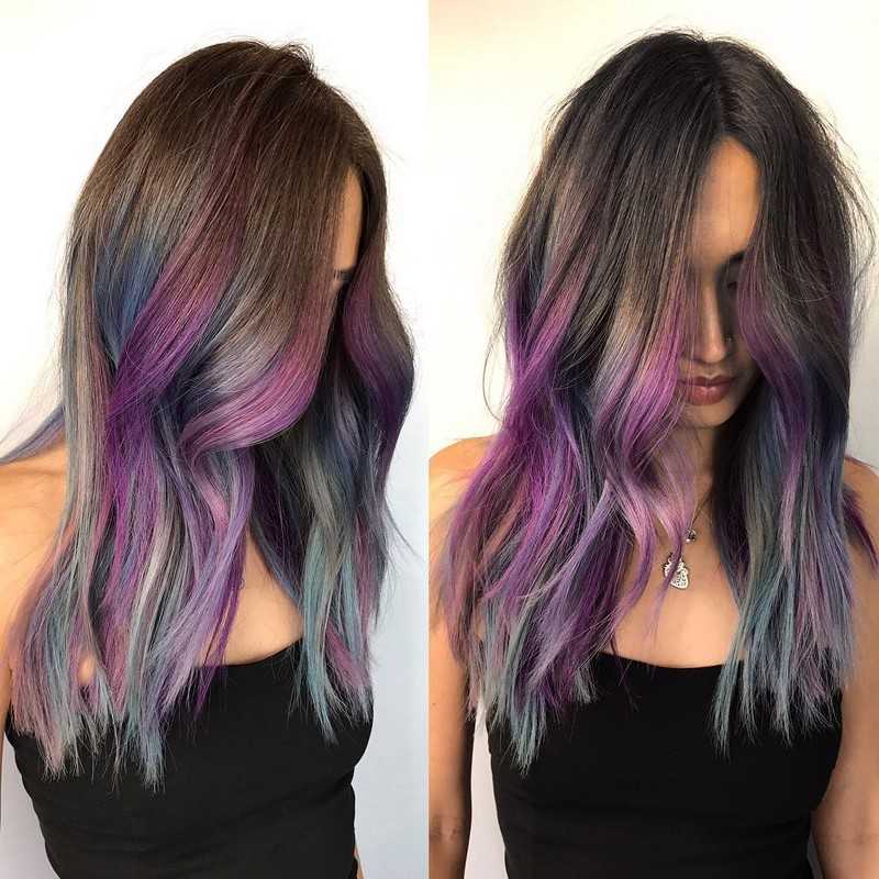 Фото волос до и после окраски. техники окрашивания волос