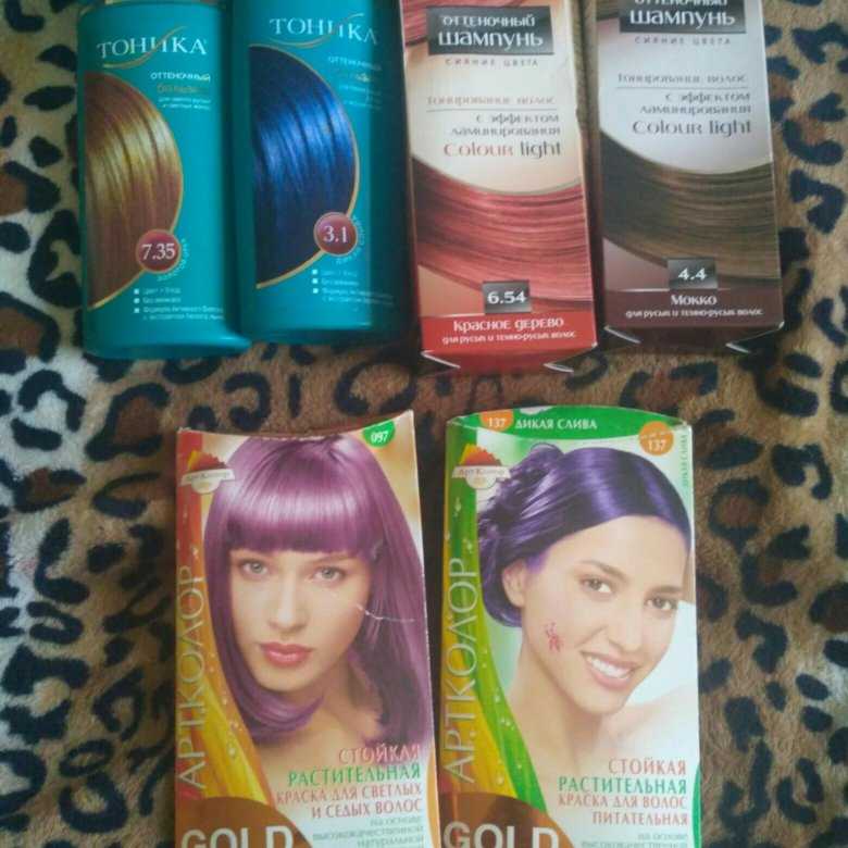 Цветовые палитры популярных оттеночных тоников для волос: estel, loreal, тоника, нева