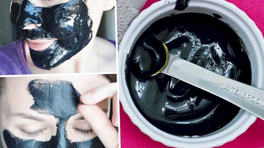 Сделать маску из черного угля