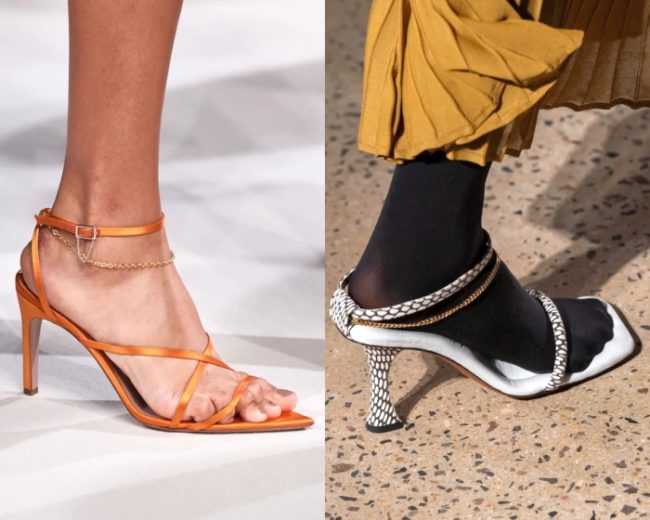 Модные женские туфли 2021 года:  фото самых модных туфель