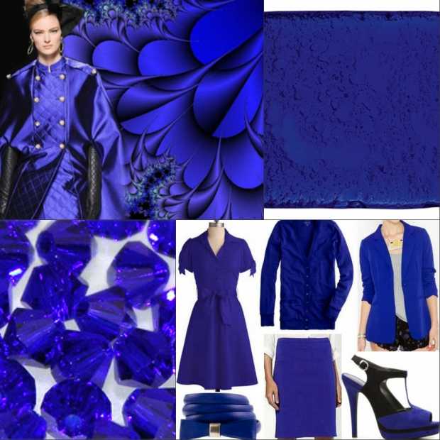 С какими цветами сочетается голубой. сочетания цветов с голубым в одежде.