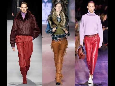 Модные женские брюки осень-зима 2020-2021 фото