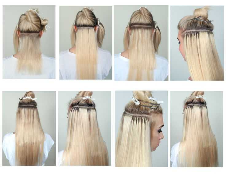Накладные волосы: виды, для чего и как их использовать (22 фото до и после)