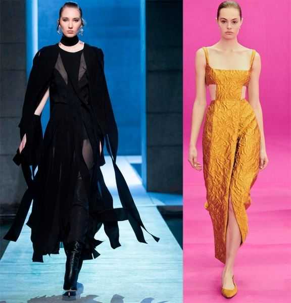 Модные вечерние платья 2021 - тренды и новинки (50 фото)