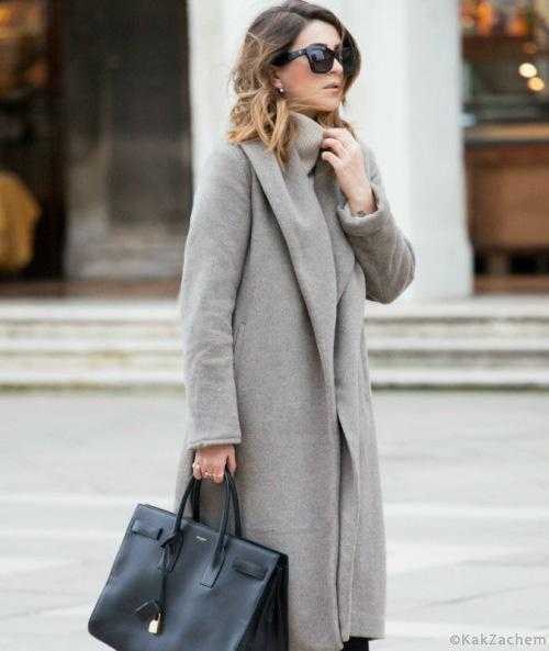 С чем носить серое пальто — модные рекомендации и советы