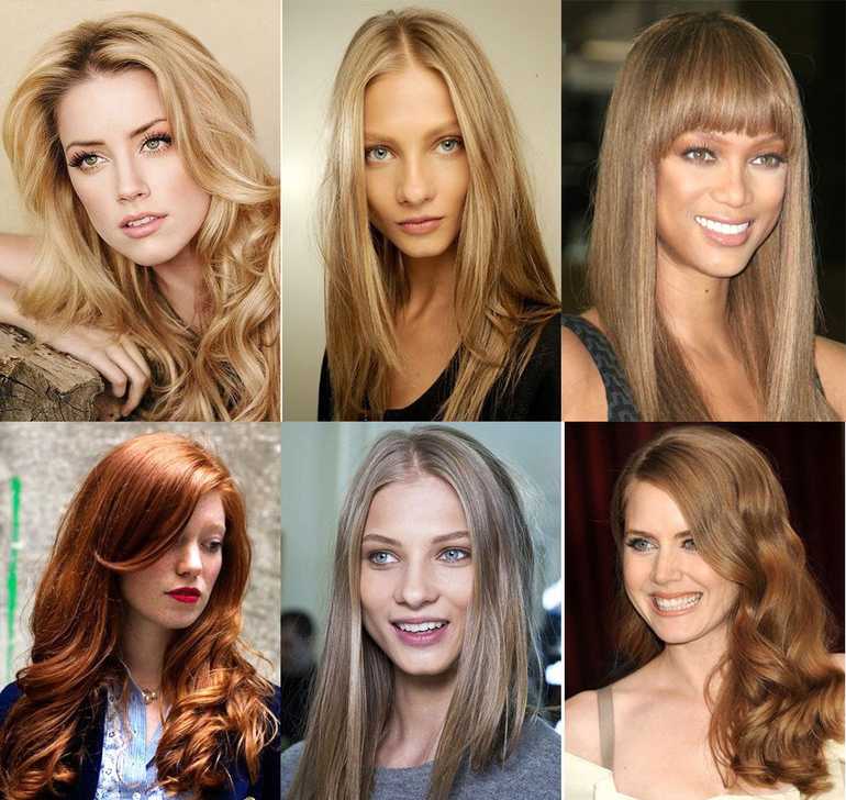 Как подобрать цвет волос к лицу по фото онлайн