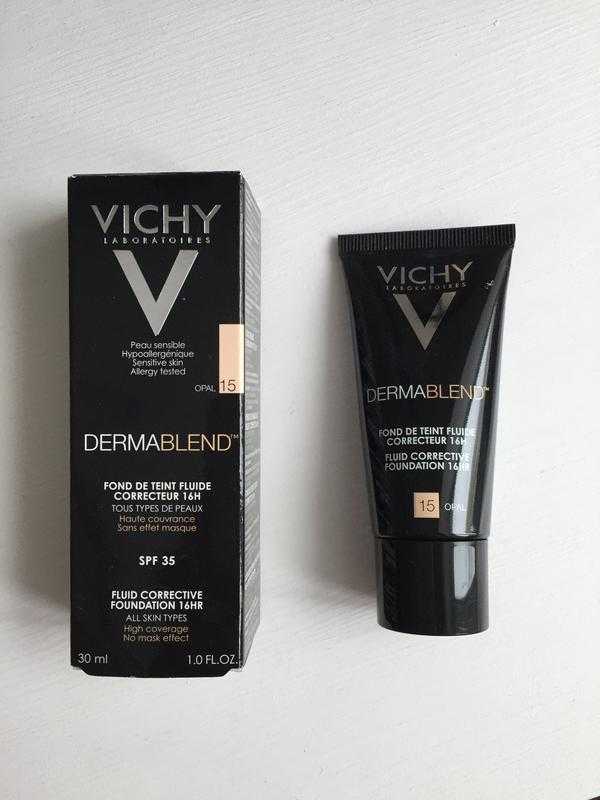 Vichy aera teint pure fluid foundation– тональный флюид для лица — тональный крем для сухой кожи (тон 1, 2) — отзывы покупателей