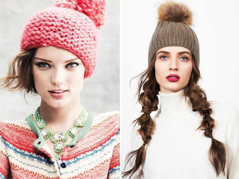 Модные вязаные шапки 2021-2022 спицами — dizаks: дизайн & аксессуары