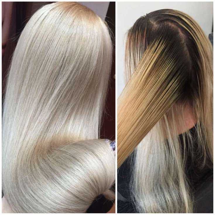 Тонирование волос после осветления в домашних условиях, какой краской лучше, фото до и после