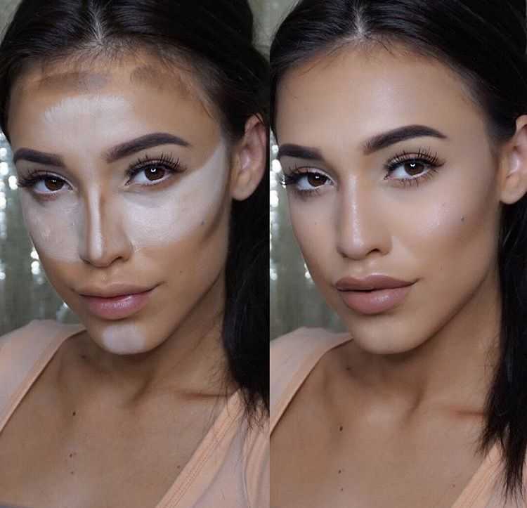 Как сделать макияж в технике стробинг?
