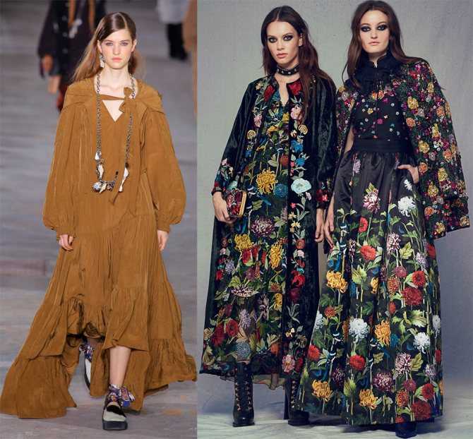 Модные платья осень-зима 2021-2022 - фото трендов и тенденций