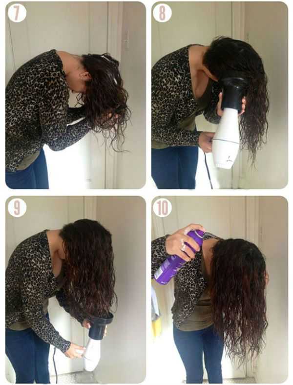 Способы создания эффекта мокрых волос