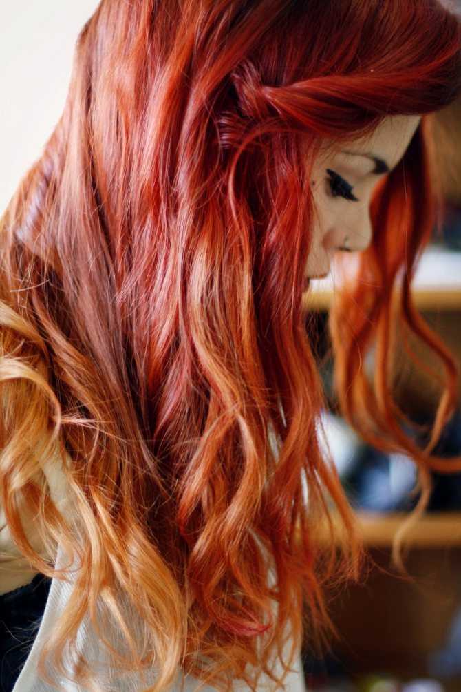 Мелирование на рыжие волосы разной длинны с фото и видео