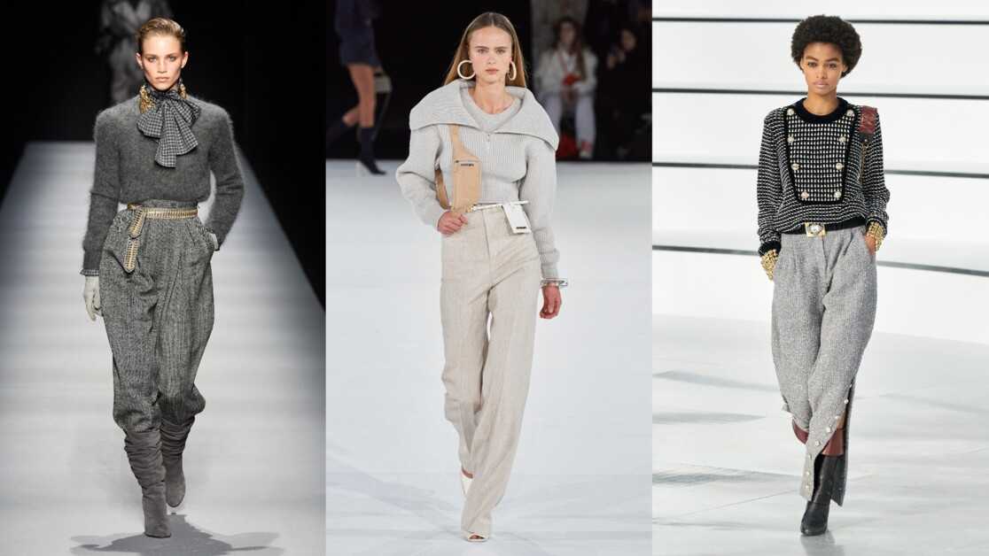 Модные женские брюки осень-зима 2020-2021 фото
